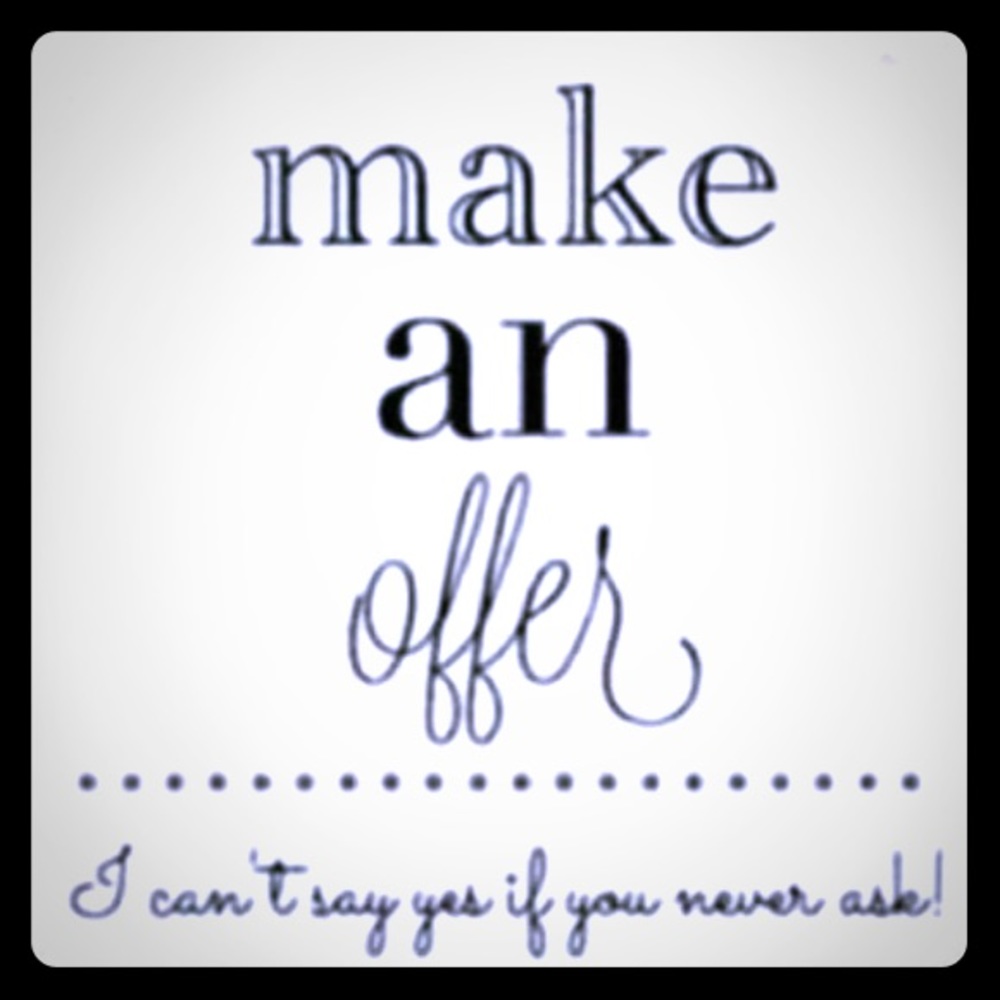 Reasonable offers accepted.